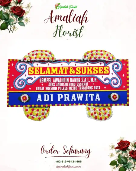 Papan Bunga Ucapan Selamat Kupang